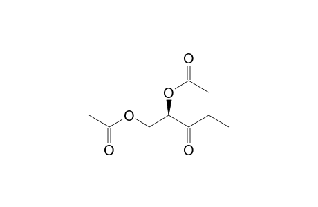 (2R)-1,2-Di(acetyloxy)pentan-3-one