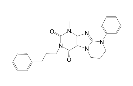 1-methyl-9-phenyl-3-(3-phenylpropyl)-6,7,8,9-tetrahydropyrimido[2,1-f]purine-2,4(1H,3H)-dione