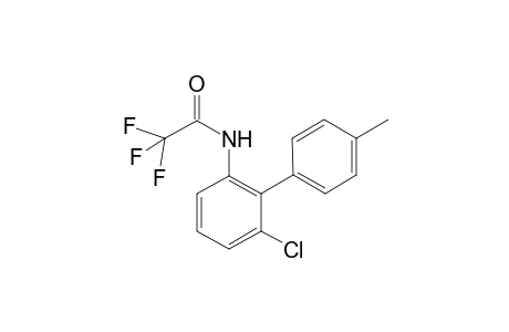N-(6-chloro-4'-methylbiphenyl-2-yl)-2,2,2-trifluoroacetamide