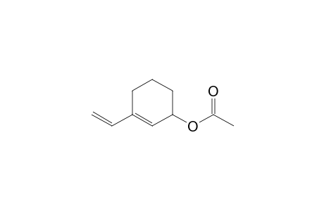 2-Cyclohexen-1-ol, 3-ethenyl-, acetate