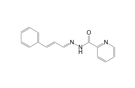 2-pyridinecarboxylic acid, 2-[(E,2E)-3-phenyl-2-propenylidene]hydrazide