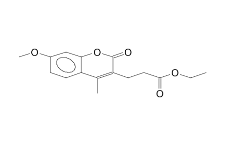 3-Ethoxycarbonylethyl-7-methoxy-4-methyl-coumarin