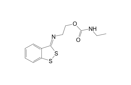 Ethyl N-[2'-(hydroxyethyl)-3-imino-3H-1,2-benzodithiole - carbamate