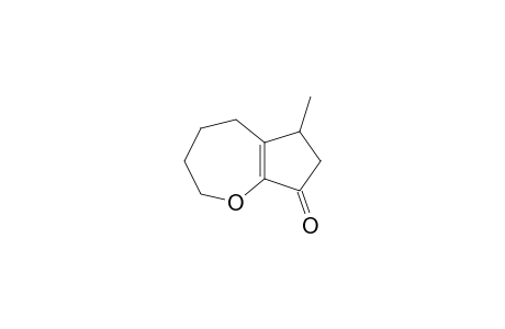 6-Methyl-2,3,4,5,6,7-hexahydrocyclopenta[b]oxepin-8-one