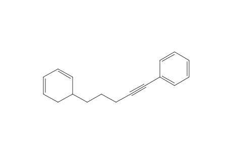 5-(Cyclohexa-1,3-dien-5-yl)-1-phenylpentyne