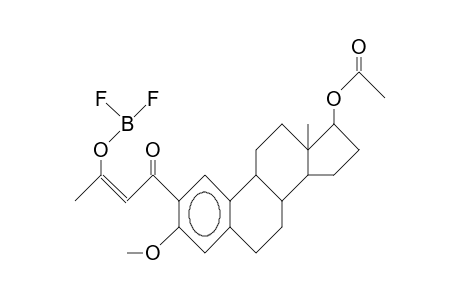2-(3-Difluoroboryl-(Z)-2-butenoyl)-3-methoxy-17b-acetoxy-estra-1,3,5(10)-triene