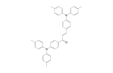 2-Propen-1-one, 1,3-bis[4-[bis(4-methylphenyl)amino]phenyl]-