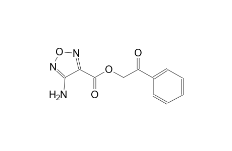 2-oxo-2-phenylethyl 4-amino-1,2,5-oxadiazole-3-carboxylate