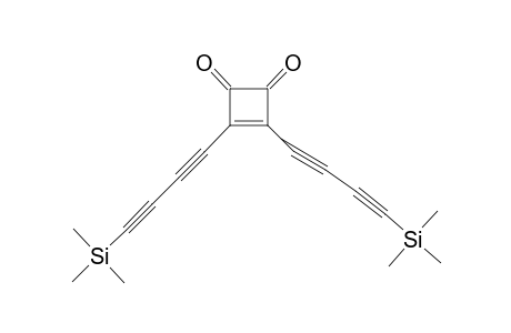3,4-BIS-[4-(TRIMETHYLSILYL)-1,3-BUTADIYNYL]-3-CYCLOBUTENE-1,2-DIONE