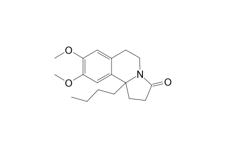 10b-butyl-8,9-dimethoxy-1,2,5,6-tetrahydropyrrolo[2,1-a]isoquinolin-3-one