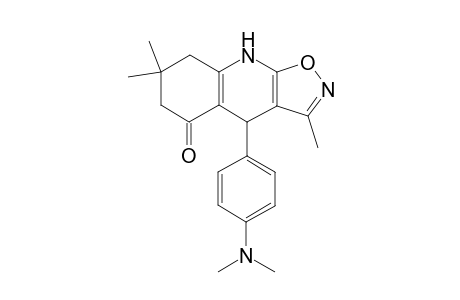 4-[4-(Dimethylamino)phenyl]-3,7,7-trimethyl-4,7,8,9-tetrahydroisoxazolo[5,4-b]quinolin5(6H)-one