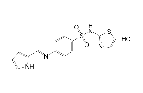 N4-pyrrol-2-ylmethylene-N1-2-thiazolylsulfanilamide, hydrochloride