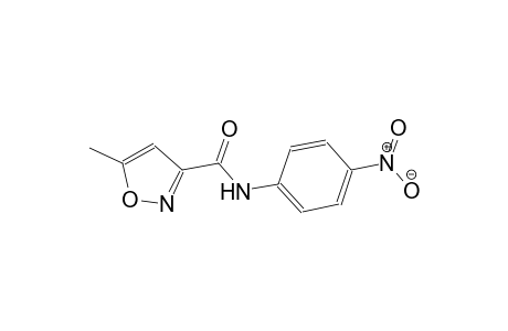 5-methyl-N-(4-nitrophenyl)-3-isoxazolecarboxamide