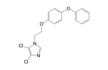 1H-Imidazole, 4,5-dichloro-1-[2-(4-phenoxyphenoxy)ethyl]-