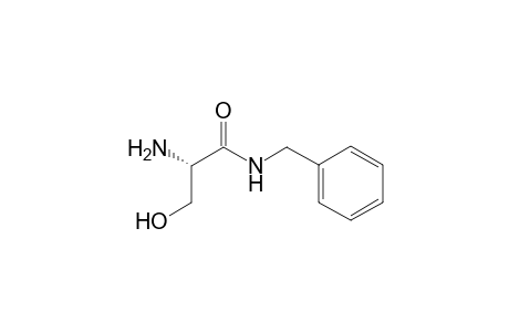 (2S)-2-amino-3-hydroxy-N-(phenylmethyl)propanamide