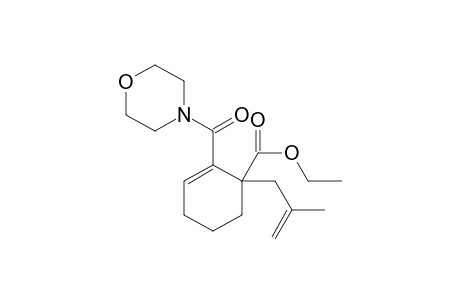 Ethyl 1-(2-methylallyl)-2-(morpholine-4-carbonyl)cyclohex-2-ene-1-carboxylate