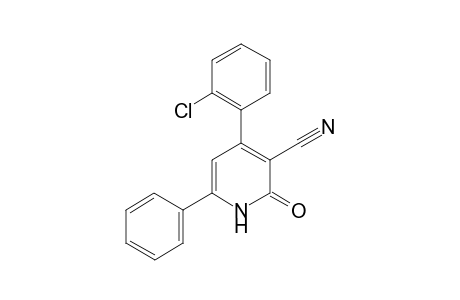 3-cyano-4-(2-chlorophenyl)-6-phenyl-2(1H)-pyridone