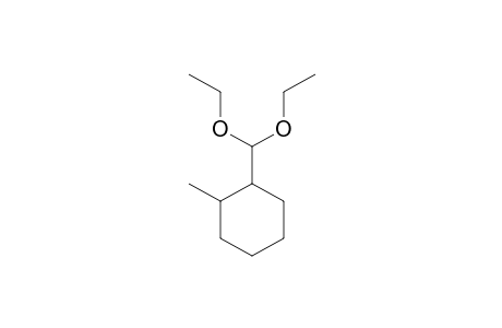 Cyclohexanecarboxaldehyde, 2-methyl-, diethyl acetal