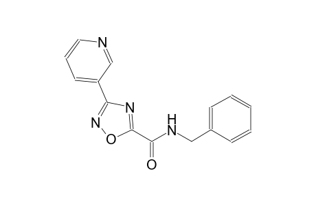 1,2,4-oxadiazole-5-carboxamide, N-(phenylmethyl)-3-(3-pyridinyl)-