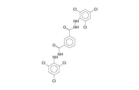 1,3-Benzenedicarboxamide, N,N'-di(2,4,6-trichlorophenylamino)-