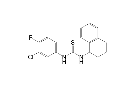 thiourea, N-(3-chloro-4-fluorophenyl)-N'-(1,2,3,4-tetrahydro-1-naphthalenyl)-