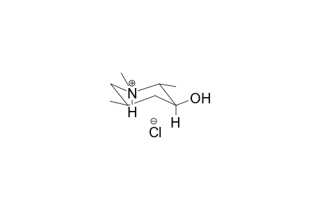 piperidinium, 3-hydroxy-1,2,5-trimethyl-, chloride