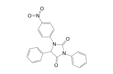 2,4-Imidazolidinedione, 1-(4-nitrophenyl)-3,5-diphenyl-
