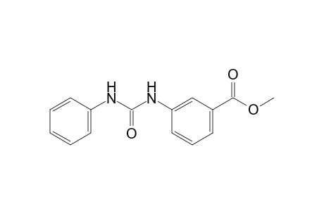 m-(3-phenylureido)benzoic acid, methyl ester