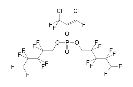 (E)-1-DIFLUOROCHLOROMETHYL-2-CHLORO-2-FLUOROVINYL-BIS(1,1,5-TRIHYDROPERFLUOROPENTYL)PHOSPHATE