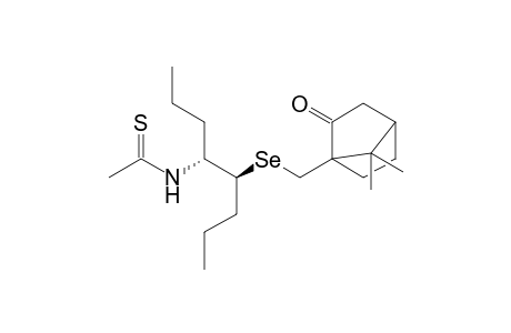 (4S,5R)-4-(Camphorseleno)-5-(thioacetamido)octane
