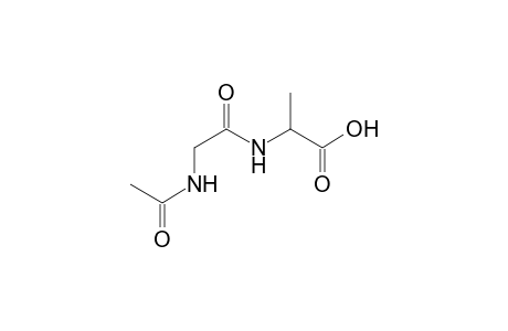 2-(2-acetamidoethanoylamino)propanoic acid