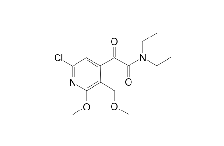 N,N-Diethyl-6-Chloro-2-methoxy-3-methoxymethyl-4-pyridylglylamide