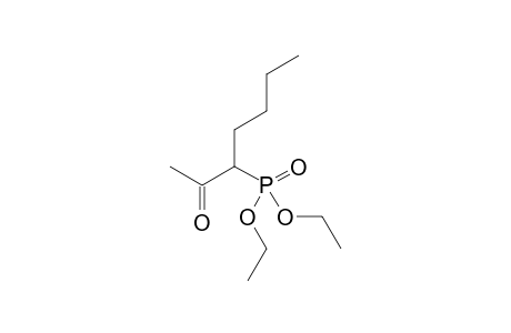 Diethyl (1-butyl-2-oxopropane)phosphonate