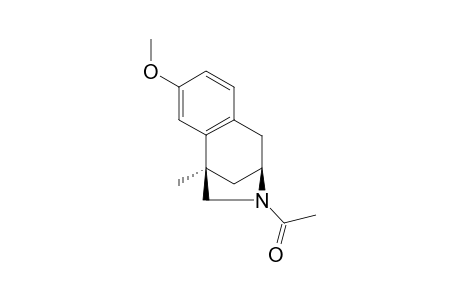 (1R,4R)-(-)-3-Acetyl-1-methyl-8-methoxy-2,3,4,5-tetrahydro-1,4-methano-1H-3-benzazepine