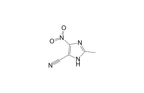 2-Methyl-4-nitro-1H-imidazole-5-carbonitrile