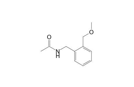 Acetamide, N-[[2-(methoxymethyl)phenyl]methyl]-