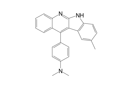 11-[p-(N,N-dimethylamino)phenyl]-9-methyl-6H-indolo[2,3-b]quinoline