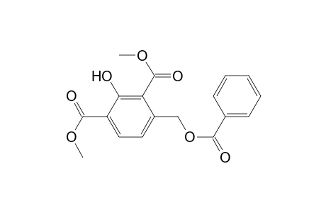 4-(benzoyloxymethyl)-2-hydroxy-benzene-1,3-dicarboxylic acid dimethyl ester