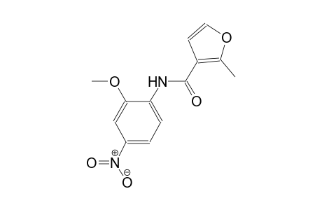 N-(2-methoxy-4-nitrophenyl)-2-methyl-3-furamide