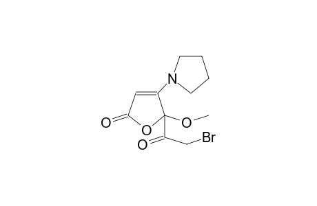 5-Bromoacetyl-5-methoxy-4-(pyrrolidin-1-yl)-furan-2(5H)-one