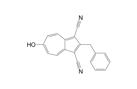2-Benzyl-6-hydroxy-1,3-dicyanoazulene