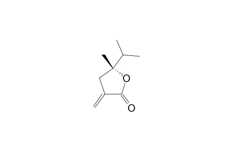 (R)-3-METHYLENE-5-METHYL-5-(1'-METHYL)-ETHYL-(5H)-3,4-DIHYDRO-FURAN-2-ONE