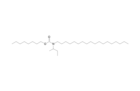 Carbonic acid, monoamide, N-(2-butyl)-N-octadecyl-, octyl ester