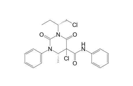 (4S)-1-((2R)-1-Chlorobutan-2-yl)-2,6-dioxo-5-chloro-4-methyl-3-phenyl-5-(N-phenylcarbamoyl)perhydropyrimidine