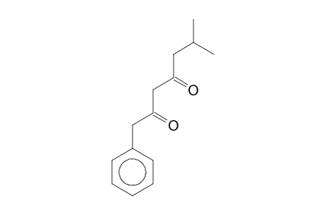 2,4-Heptanedione, 6-methyl-1-phenyl-