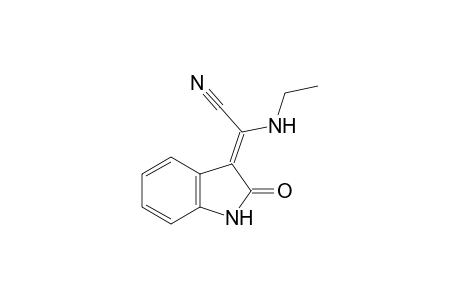 (E)-2-(Ethylamino)-2-(2-oxoindolin-3-ylidene)acetonitrile