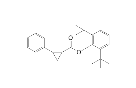 2,6-Di-tert-Butylphenyl 2-phenylcyclopropane-1-carboxylate