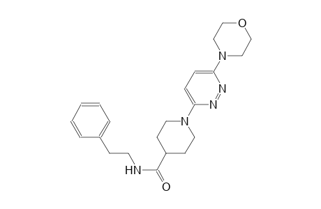 4-piperidinecarboxamide, 1-[6-(4-morpholinyl)-3-pyridazinyl]-N-(2-phenylethyl)-