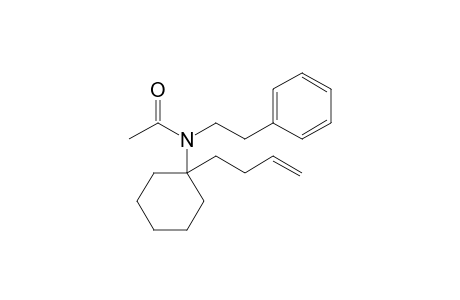 N-Acetyl-1-(3-buten-1-yl)-N-(2-phenylethyl)cyclohexylamine