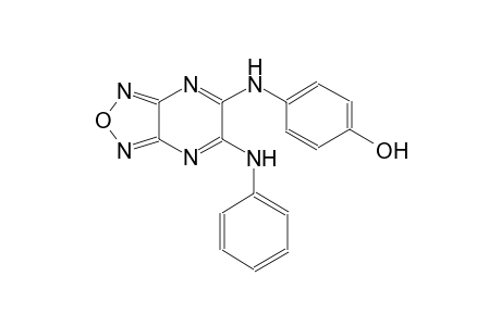 phenol, 4-[[6-(phenylamino)[1,2,5]oxadiazolo[3,4-b]pyrazin-5-yl]amino]-